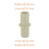 DL-pro Drain Hose Connector for Inner Diameter 22 mm Drain