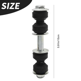 ZUDKSUY 2Pcs K5342 Front Stabilizer Sway Bar End Links, Replacement for Buick Allure 2005-2009 Replacement for Pontiac Aztek 2001-2005, Replaces 10285683