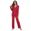 HEARTNICE Womens Pajama Set, Soft Long Sleeve Pajamas & Long