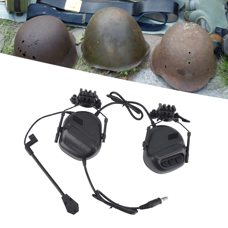 GLOGLOW Ear Protection Headset, Helmet Style Noise Reduction 360 Degree