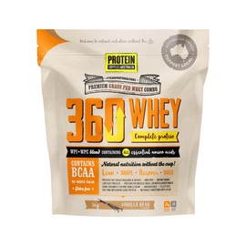 Protein Supplies Australia 360 Whey (WPI and WPC Combo) Vanilla 1kg