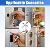 3 Pcs Meter Box Keys, 7 in 1 Radiator Key