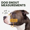 BRONZEDOG Pitbull Dog Muzzle Breathable Metal Basket for Large Dogs