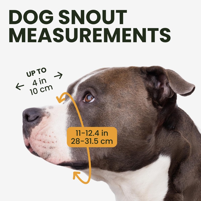 BRONZEDOG Pitbull Dog Muzzle Breathable Metal Basket for Large Dogs