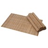 HWC-C13 6-Piece Placemat, Bamboo Placemat, Washable, 45 x 30 cm,
