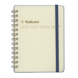 Delfonics Rollbahn Spiral Clear Notebooks: 4-1/2 in. x 5-1/2 in. (Clear) / Pocket memo
