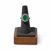 Papten Wooden Single Finger Ring Display Stand Solid Wood Jewelry