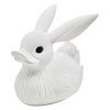 Rabbit Duck Figurine – Quirky Collectible Animal Sculpture, Funny Duck
