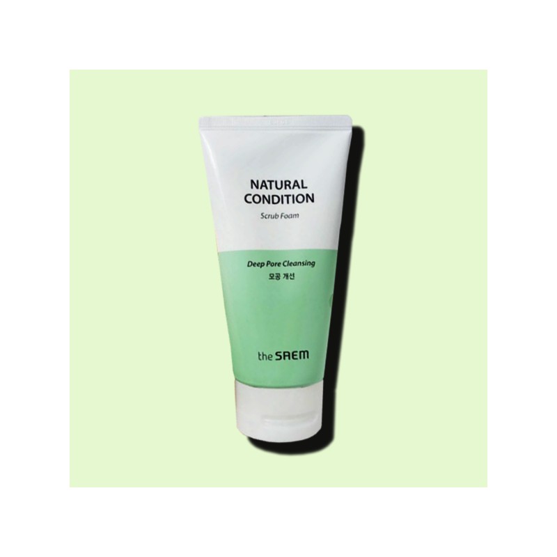 The Saem 더샘 내추럴 컨디션 스크럽 폼 The Saem Natural
