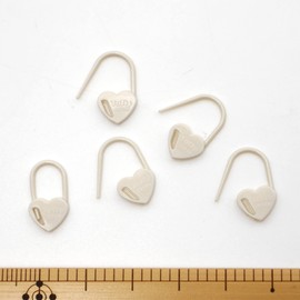 Tulip AC-084 Step Scale Marker (Small), Heart, White