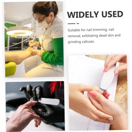 OHPHCALL Manicure Grinding Slices Sandpaper Discs Exfoliating Tools for Dead Skin Removal Nail Sander Kit Nail Buffer Block Trimming Kit
