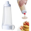 RROAD Hand Dough Dispenser, Pancake Dough Mixing Bottle Dispenser Cupcake