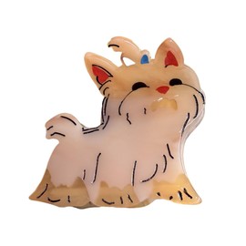 Novelty Shih Tzu Hair Clip,Acetate Claw Clips,Big Hair Clips for Women,Dog Claw Clips for Girl