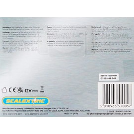 Scalextric Digital C7005 Incar Conversion Digital Chip (A) for Single Seat Cars 1:32 Scale Accessory