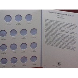 Littleton Washington Quarters 1932-47 Coin Folder LCF12