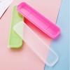 3-Piece Portable Cutlery Set with Lid - 8in Travel Utensil