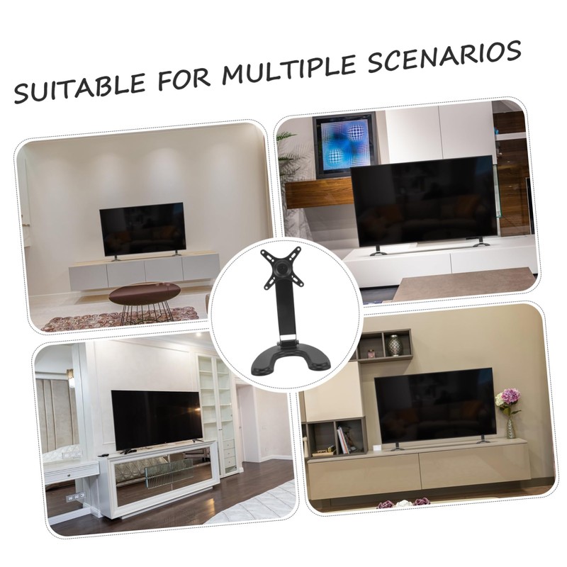 Levemolo LCD Tv Base Stand Tv Holder Bracket for Displays