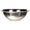 Equinox Salatschüssel Edelstahl Silber, Rostfreies Metall, Silber, 19,5 x 19,5