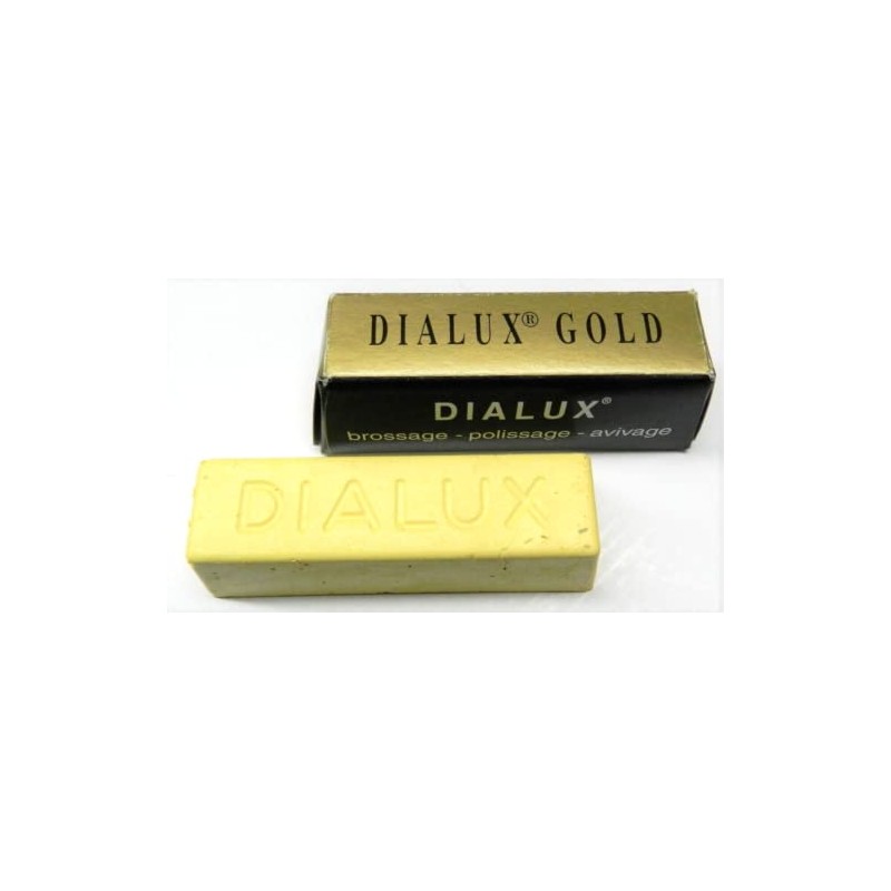 Dialux Gold Polishing Compound Jewelry Rouge Super-Finish Highest Gloss -