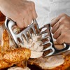 Stainless Steel Meat Divider Bear Claw Shaped Turkey Cutter Splitter