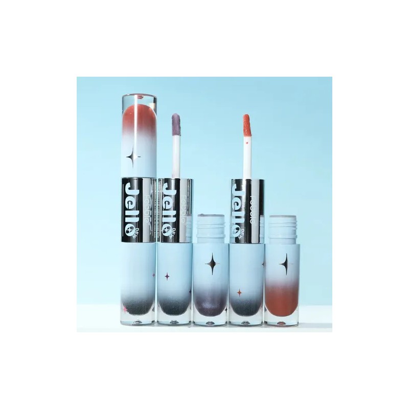 Febble Labial Dual Tinta Peel Off Y Gloss Cristalino 2en1