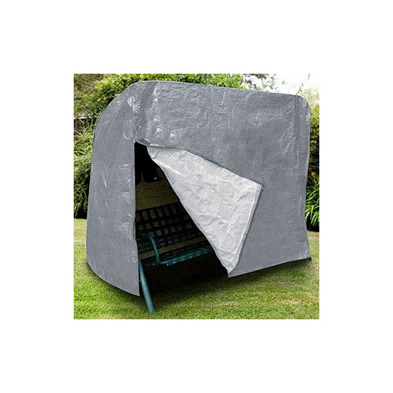 Ram® Grey 3 SEATER Heavy Duty Waterproof 3 Seater Swinging
