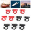 5Pair Car Battery Terminals Top Post Cable Connector Clamps Clips