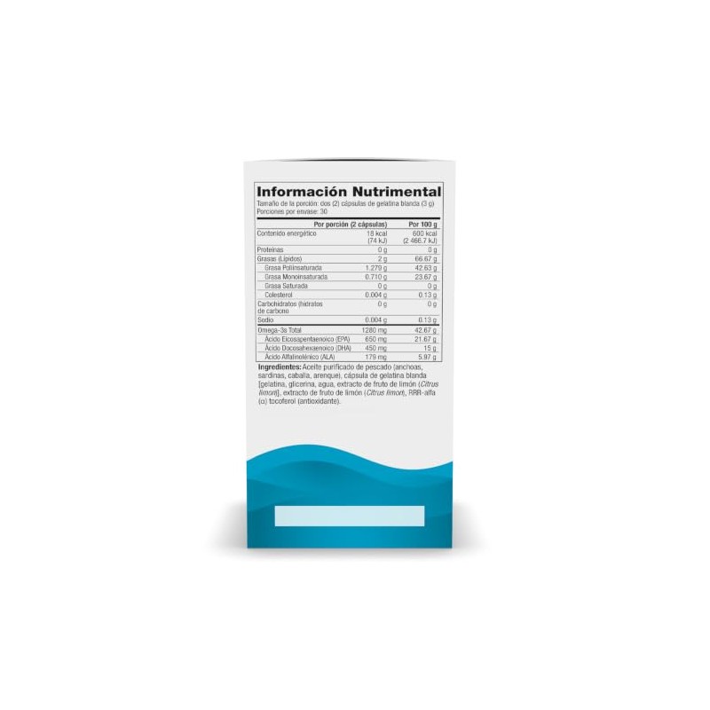 Nordic Naturals Suplemento Alimenticio Ultimate Omega 1280 mg Omega3 Totales