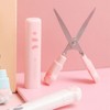 Things to prepare for the new semester Portable mini compact two-handed scissors - 02 mini scissors-pink / 새학기 준비물 휴대용 미니 컴팩트 양손 가위 - 02미니가위-핑크