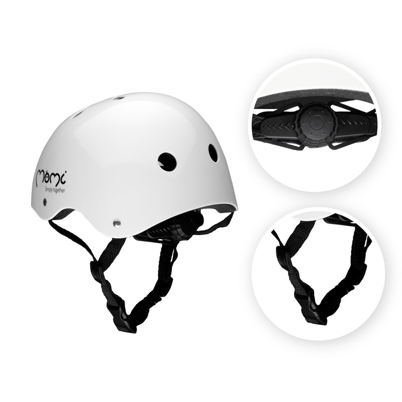 Momi Unisex-Children Mimi Helmet, Grau Matt, 48-58