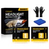 Headlight Restoration Wipes, 2-Step No Sanding Kit