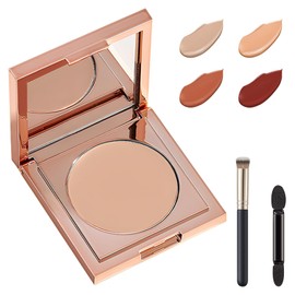 Colored Clay CC Undereye Corrector, Color Corrector for Dark Circles with Brush, Under Eye Concealer, Conceal & Brighten Dark Circles, Under Eye Hydrating Concealer (Light skin, 1)