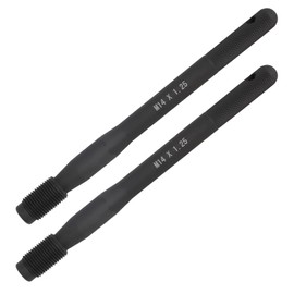 LALAGO 2-Piece Stainless Steel Wheel Assembly Aid Set, M14 x 1.25, Car Wheel Mounting Aid, Fixing Bolt, Wheel Change Helper Tool, Wheel Alignment Tool, Wheel Change Rims Centring Aid