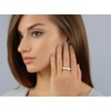 NicoWerk SRI1111 Women's Ring 925 Silver Adjustable 925 Silver Brushed