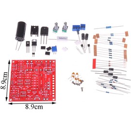 Hailege 0-30V 2mA-3A Adjustable DC Power Supply Regulated Module DIY Kit with Power Supply Short Circuit and Current Limit Protection