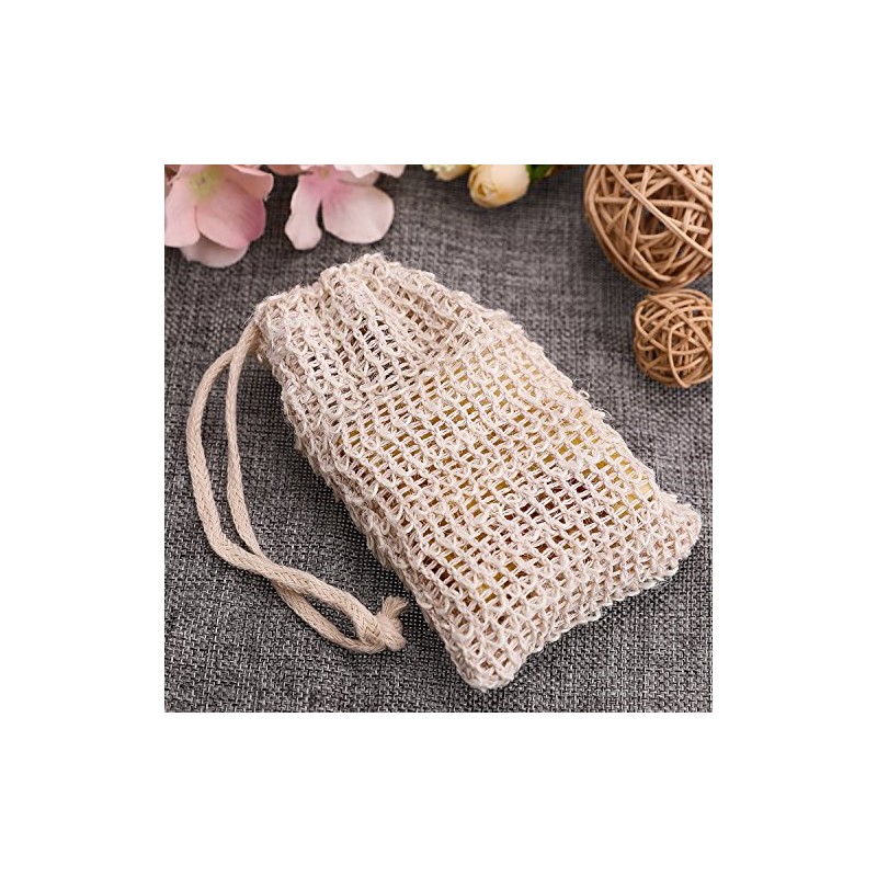BBTO 5 Pack Soap Exfoliating Bag Natural Soap Saver