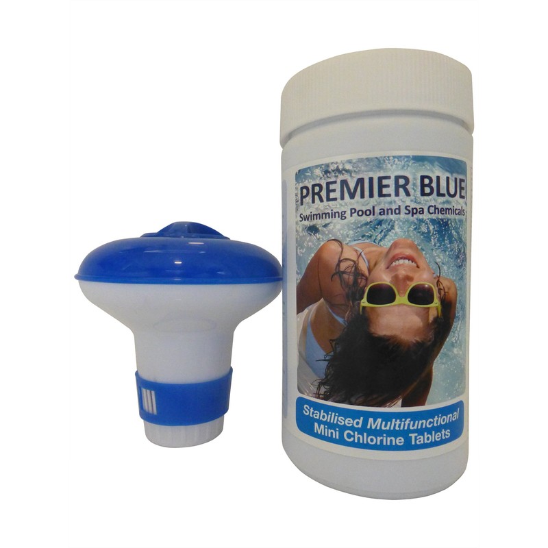 Premier Blue 50x20g Chlorine Tablets Pool Hot Tub Spa inc