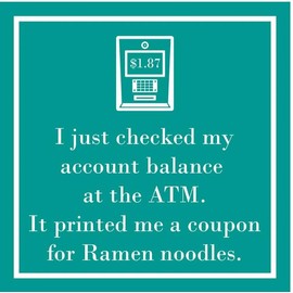 Set of 20 Individual Decoupage Paper Party Napkins Ramen Noodles Beverage Lunch Watercolor Decor Luncheon Beverage Christmas Series Napkin for a Birthday, Holiday, Wedding, Cocktail Party