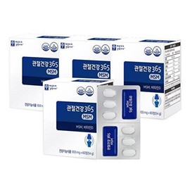 Apple Tree Kim Pharmacist's Joint Health 365 MSM 54g (900mg x 60 tablets) x 4 boxes / 애플트리 김약사네 관절건강365 MSM 54g(900mg x 60정) x 4박스