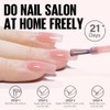 TOMICCA UV Nagellack Hellrosa, 8ml Gel Nagellack, UV LED Soak