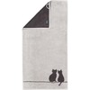 Cute Cats Edition You & Me 6263 Hand Towels Platinum