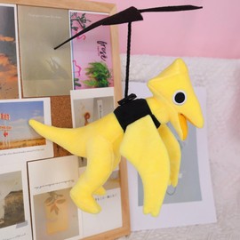 AXEDAES 2 PCS Rainbow Plush Toys, Funny Soft Cute Stuffed Animal Plush Toys, Yellow Friends and Cyan Friends Stuffed Animal, Kids Game Fans Birthday Party Favor Preferred Gift.