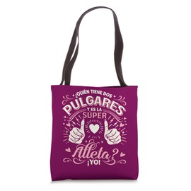 Súper Atleta Regalo Para Atleta Mujer Atletismo Tote Bag