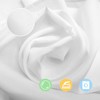 EUBTPA Lotus Zen Bamboo Shower Curtain Stone Spa Floral Flowers