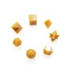 NEWCRYSTALAGE Yellow Aventurine 7-Shape Sacred Geometry Set | Reiki Healing