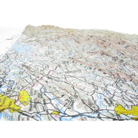 3D Knoxville Regional Raised Relief Map | Great Smoky Mountains Topographic Wall Map | 32" x 20.5" | Blue Ridge, GSMNP & Nantahala | Hubbard Scientific