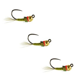 Bead Head Flies by Colorado Fly Supply - Iron Lotus Jig - Tungsten Nymph Fly Fishing Flies and Lures for Fishermen -
