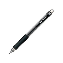 三菱鉛筆 Veryシャ楽 軸色透明 黒 0.5mm 【10本セット】