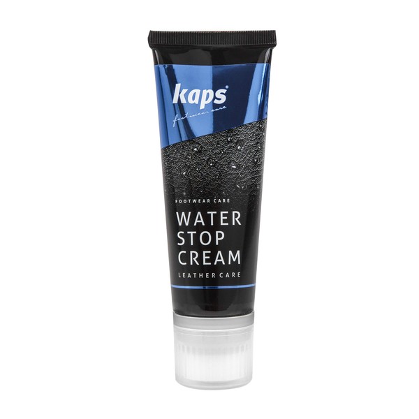 Kaps Waterproofing Shoe Cream For Leather Boots, Sponge Applicator (106-dark brown)