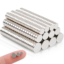 330 Pcs Small Neodymium Disc Magnets Strong, 3 Different Mini Size Round Rare Earth Magnets for Crafts, Tiny Mini Circle Fridge Magnet for Whiteboard, Miniatures, Office
